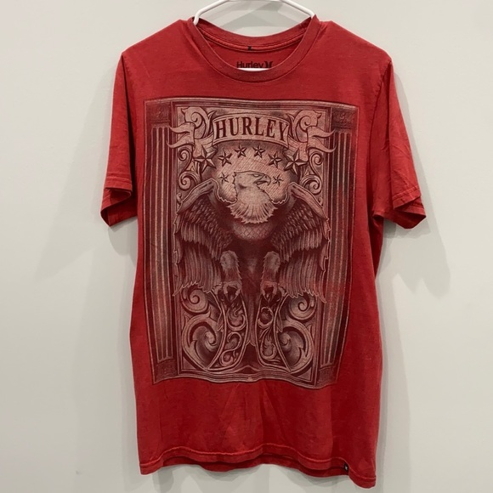Hurley‎ short sleeve red T-shirt